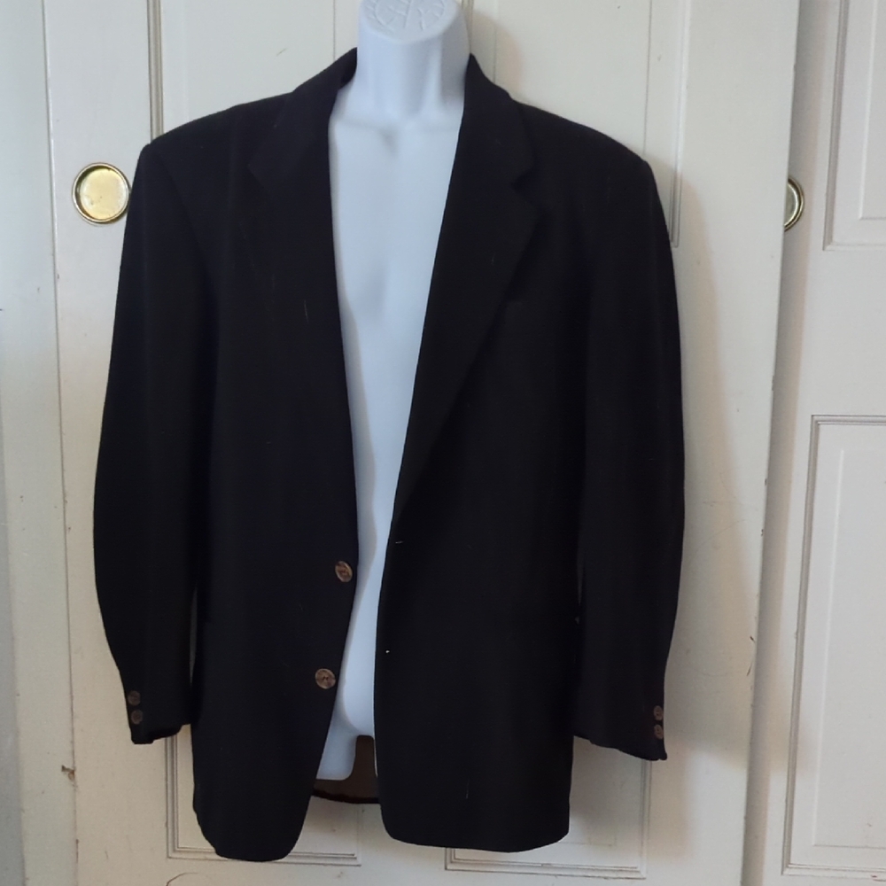 Boss Black Sport Coat with Notched Lapels